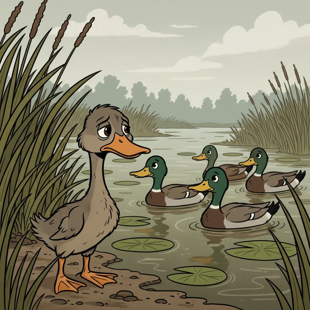 Illustration for: A Marshy Welcome