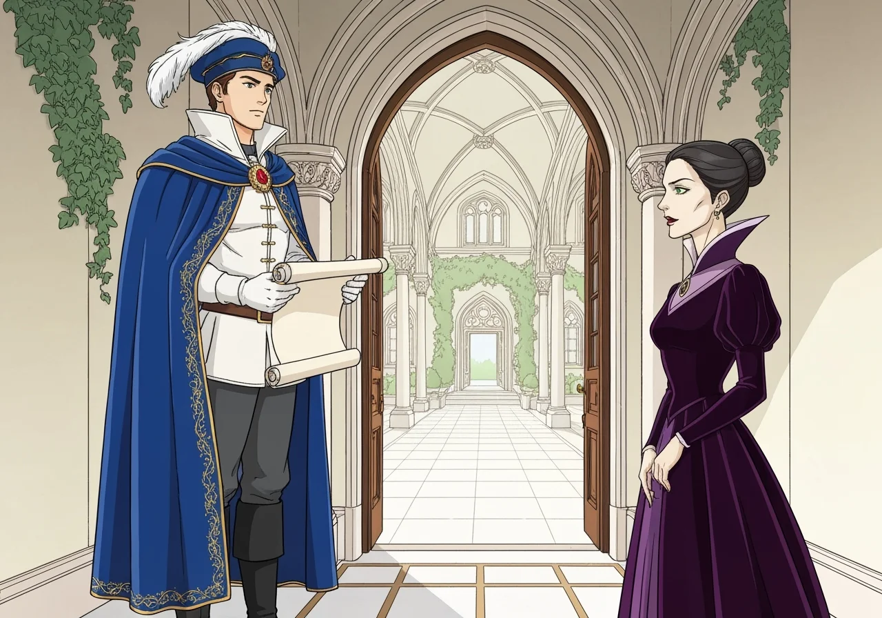 Illustration for: Royal Ball Announcement