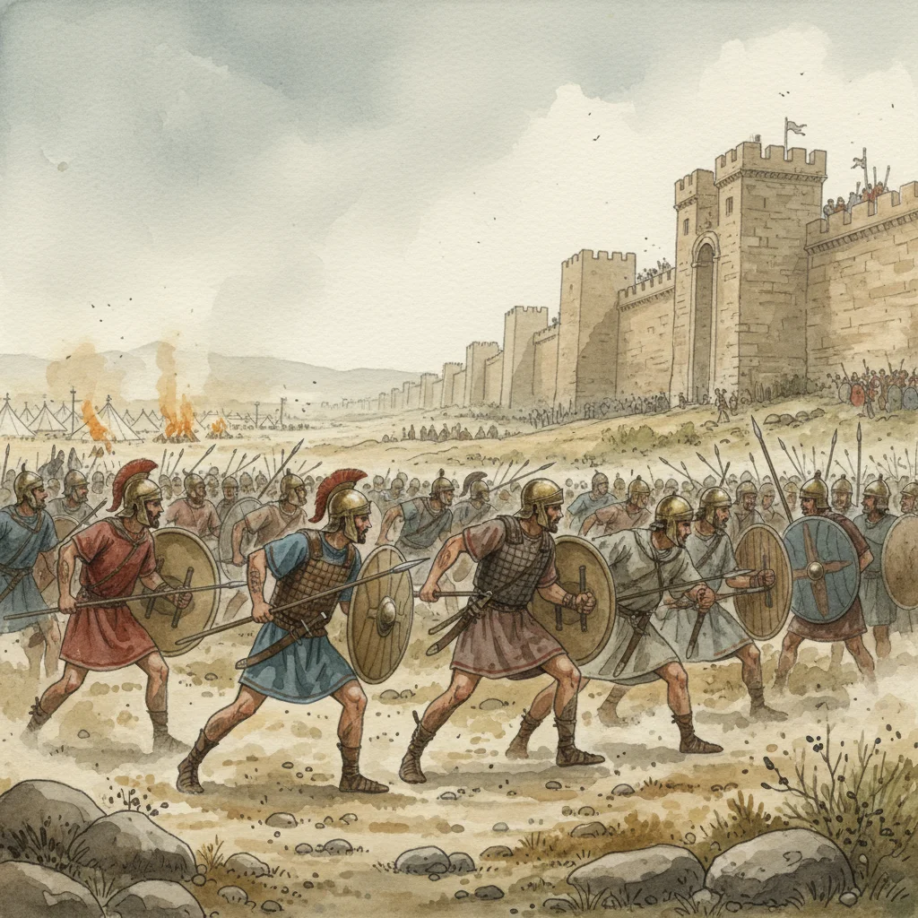 Illustration for: Ten Years of Struggle