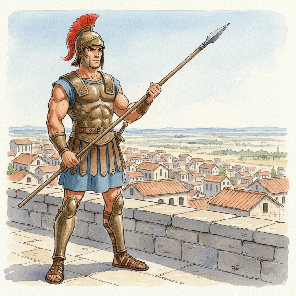 Illustration for: Hector, Troy's Protector