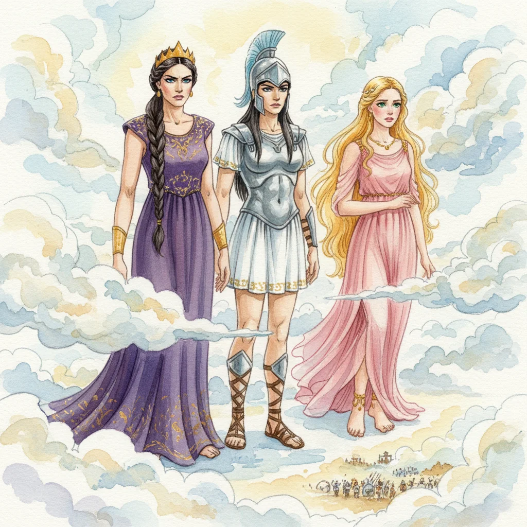 Illustration for: Gods Take Sides