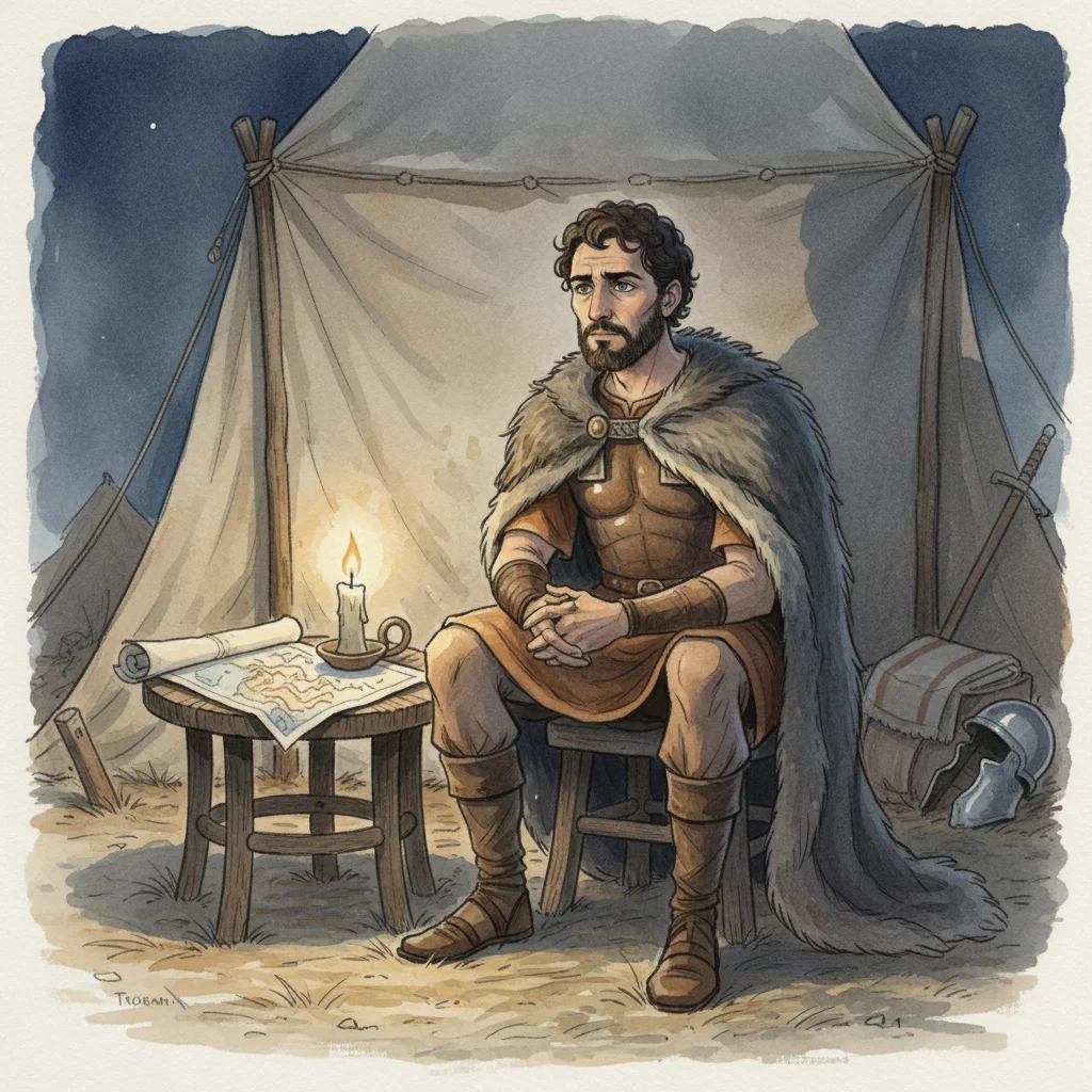 Illustration for: Odysseus's Clever Idea