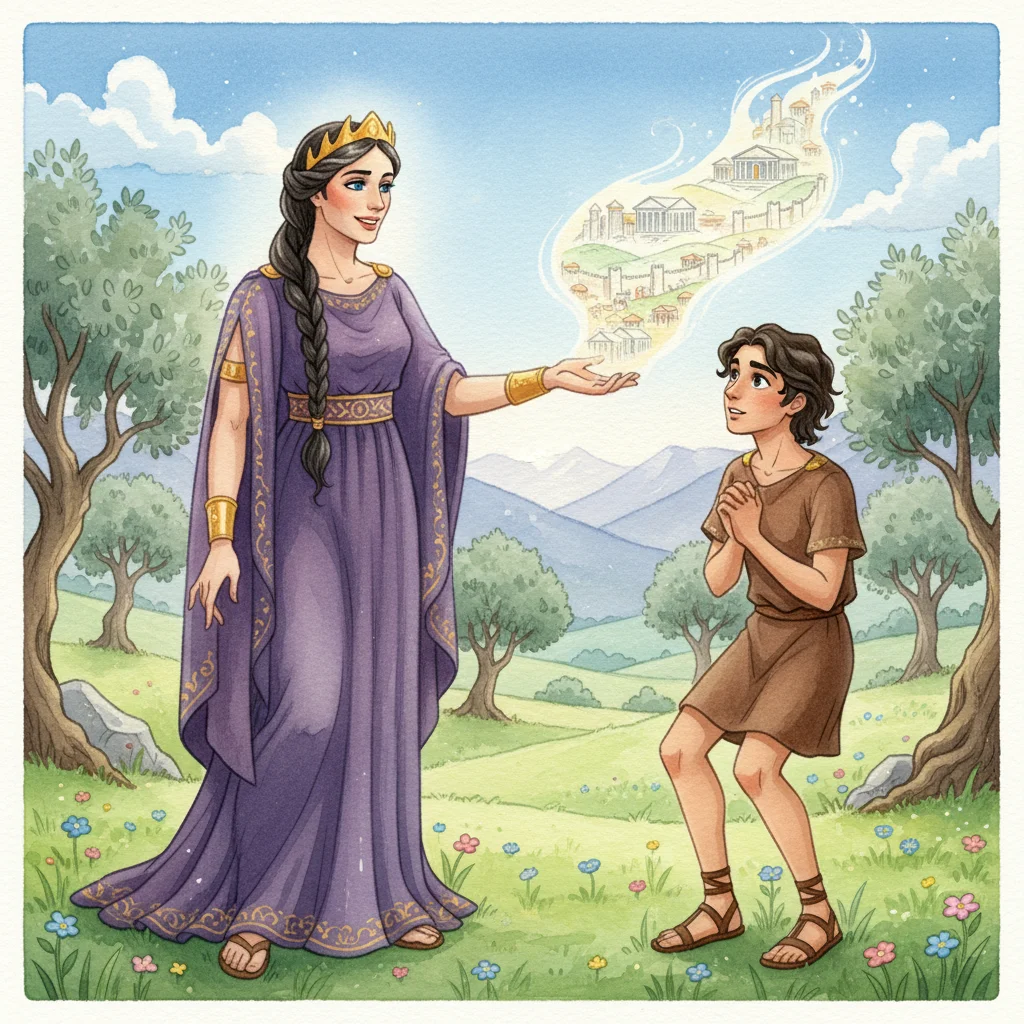 Illustration for: Hera's Grand Offer