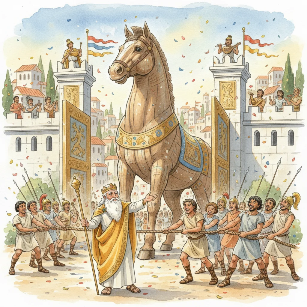 Illustration for: Bringing in the 'Gift'