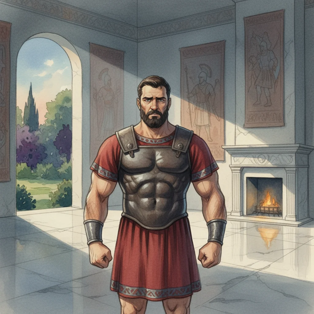 Illustration for: Menelaus's Heartbreak