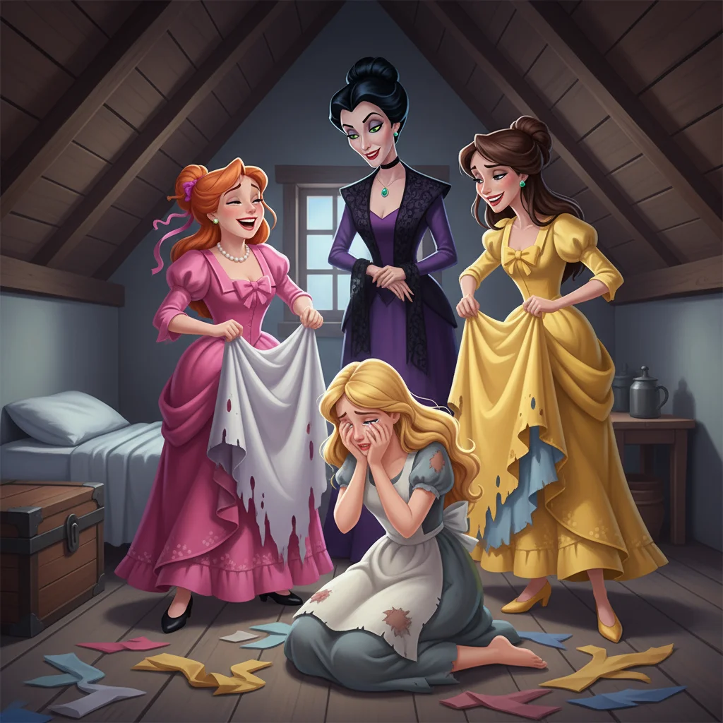 Illustration for: Dress Destroyed