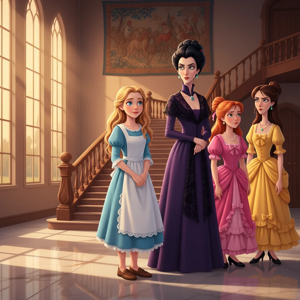 Illustration for: A New Family Arrives