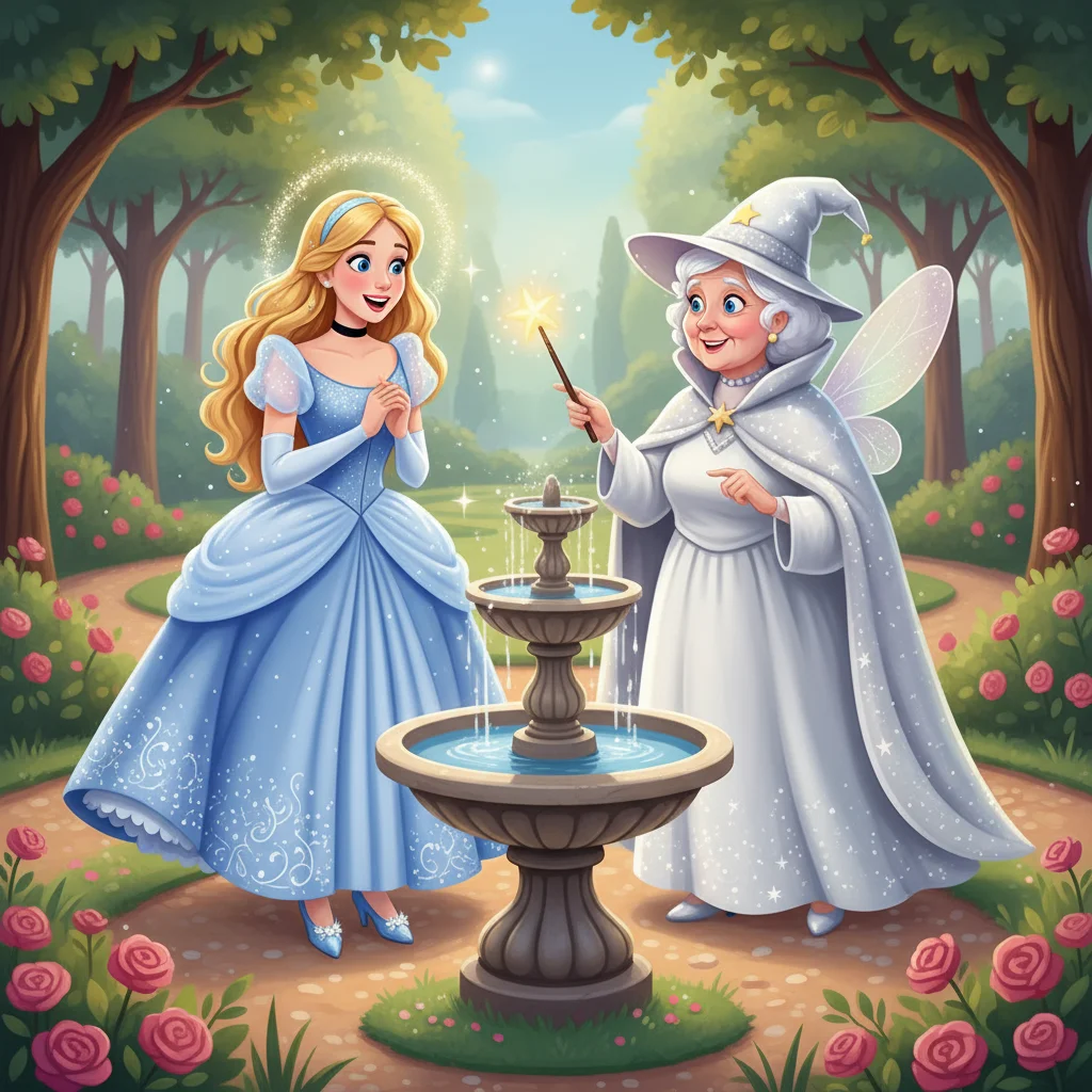 Illustration for: A Dazzling Transformation