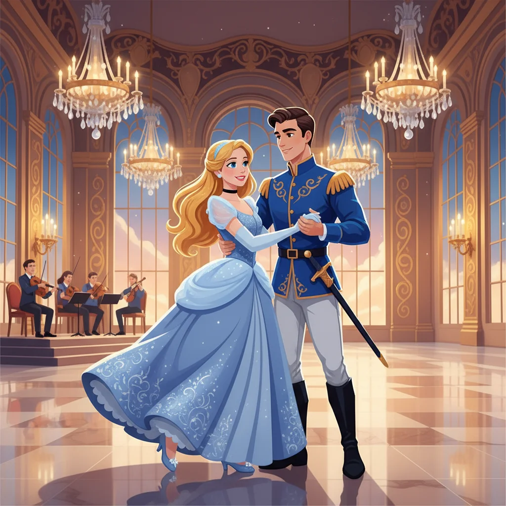 Illustration for: A Royal Dance